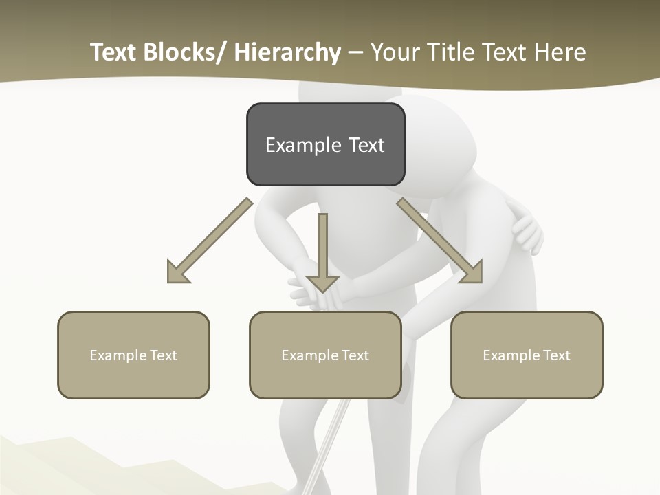 Backpain Elderly Weakness PowerPoint Template