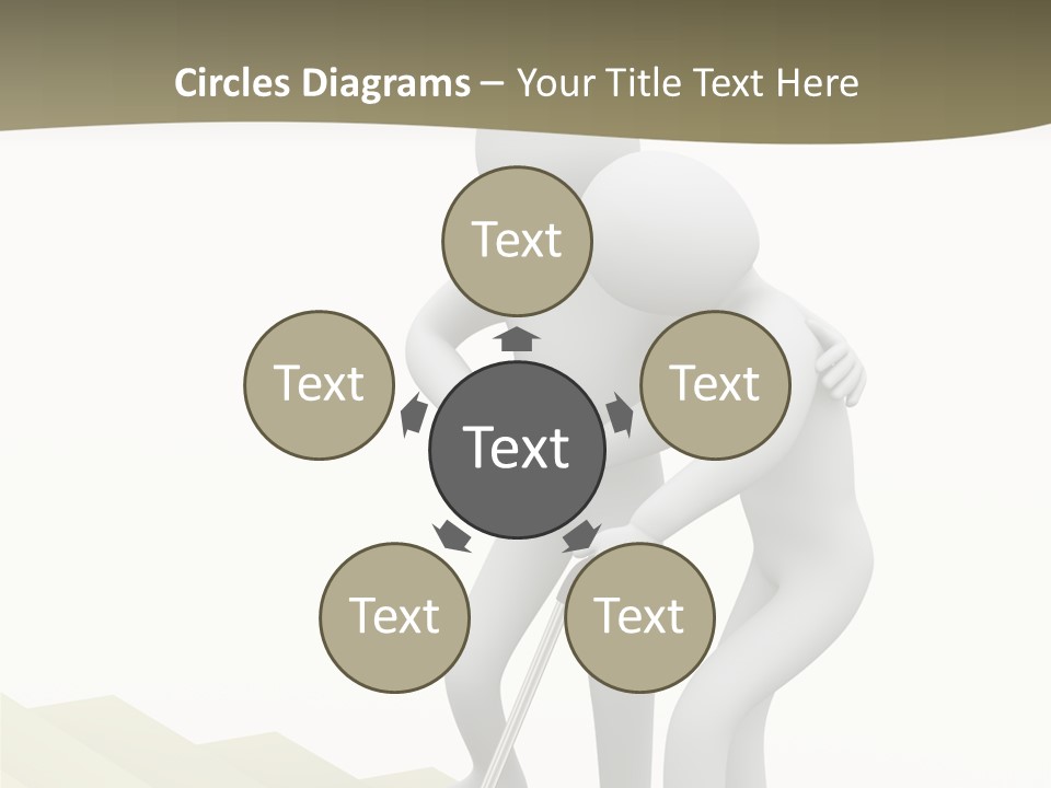 Backpain Elderly Weakness PowerPoint Template