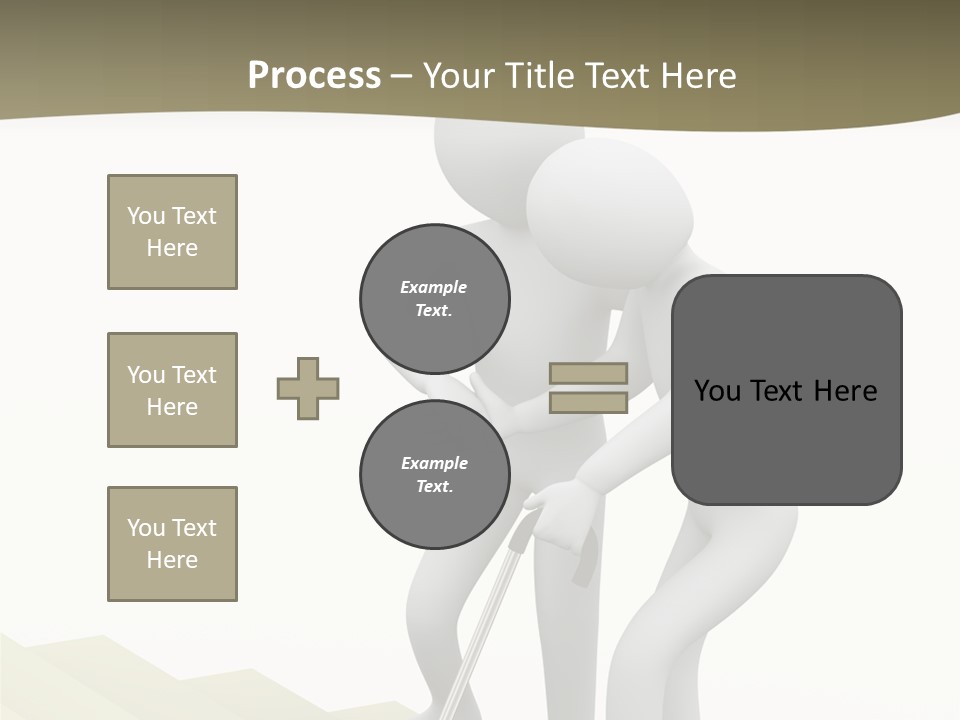 Backpain Elderly Weakness PowerPoint Template