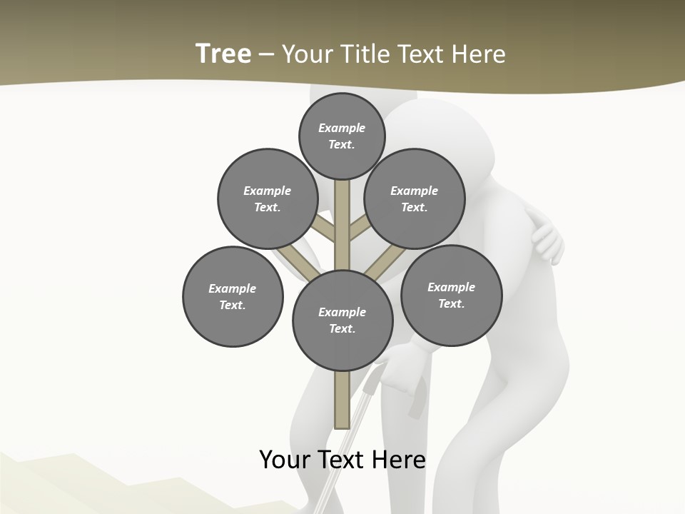 Backpain Elderly Weakness PowerPoint Template