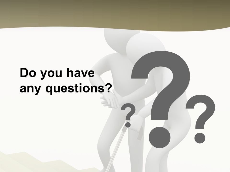 Backpain Elderly Weakness PowerPoint Template