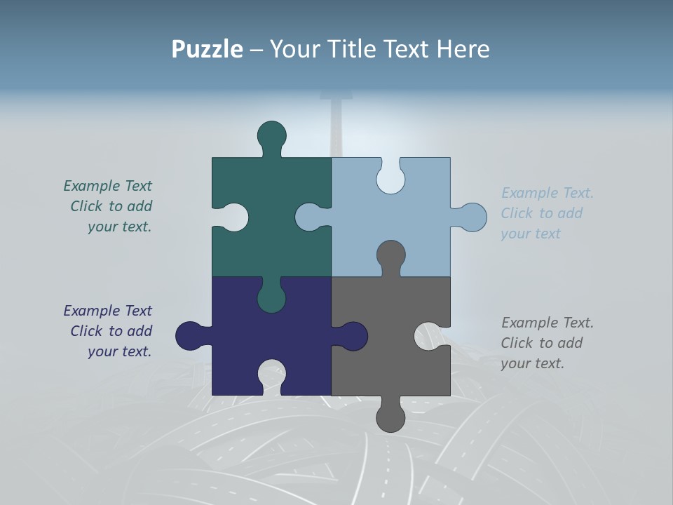 Airport Jet Travel PowerPoint Template