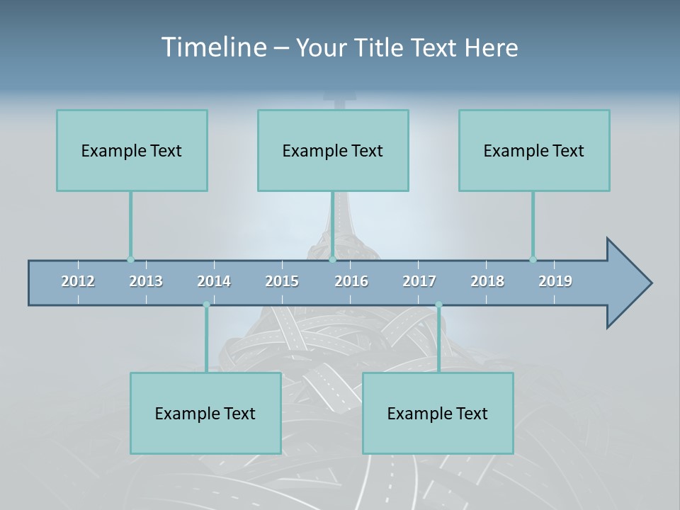 Airport Jet Travel PowerPoint Template