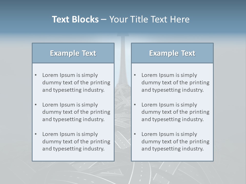 Airport Jet Travel PowerPoint Template