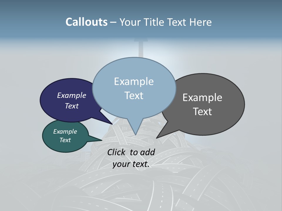 Airport Jet Travel PowerPoint Template