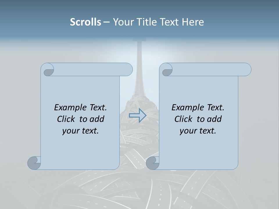Airport Jet Travel PowerPoint Template