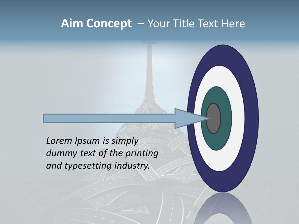 Airport Jet Travel PowerPoint Template