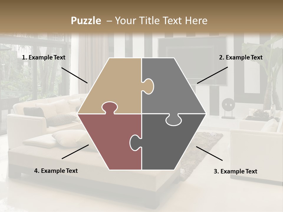 Living Plant Vase PowerPoint Template