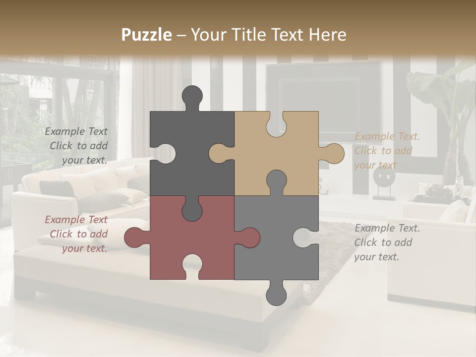 Living Plant Vase PowerPoint Template