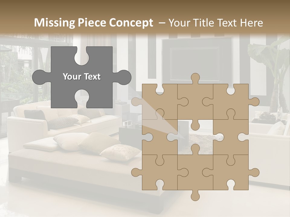 Living Plant Vase PowerPoint Template