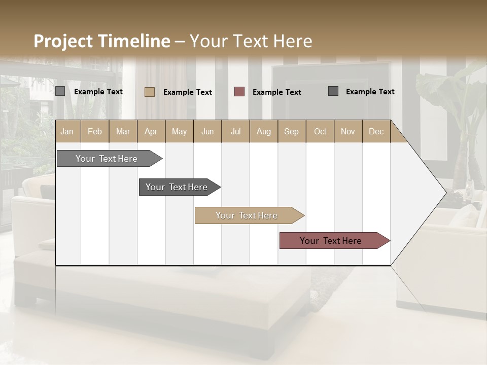 Living Plant Vase PowerPoint Template