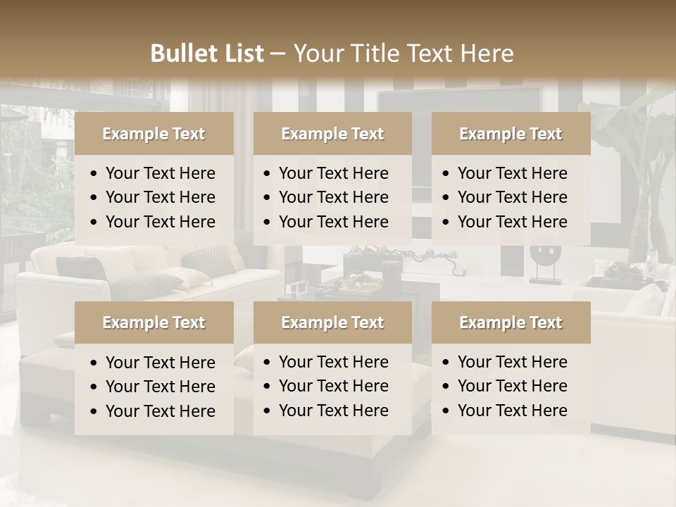 Living Plant Vase PowerPoint Template