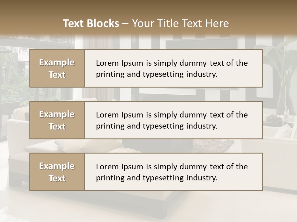 Living Plant Vase PowerPoint Template