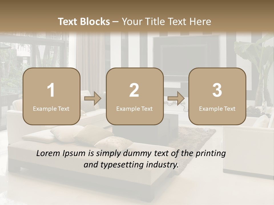 Living Plant Vase PowerPoint Template