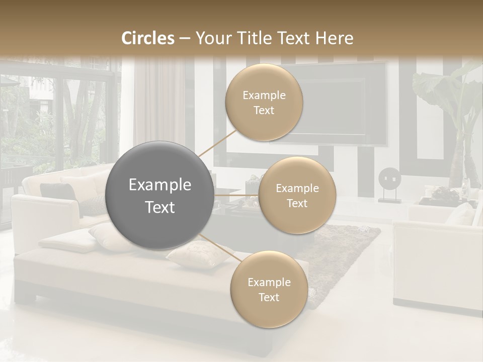 Living Plant Vase PowerPoint Template