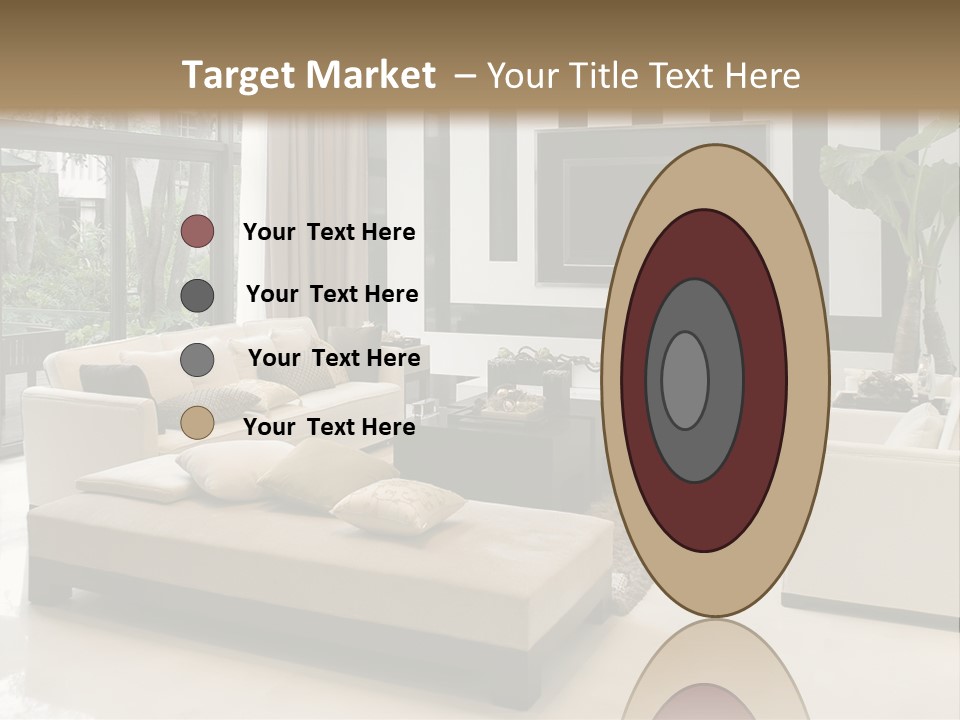 Living Plant Vase PowerPoint Template