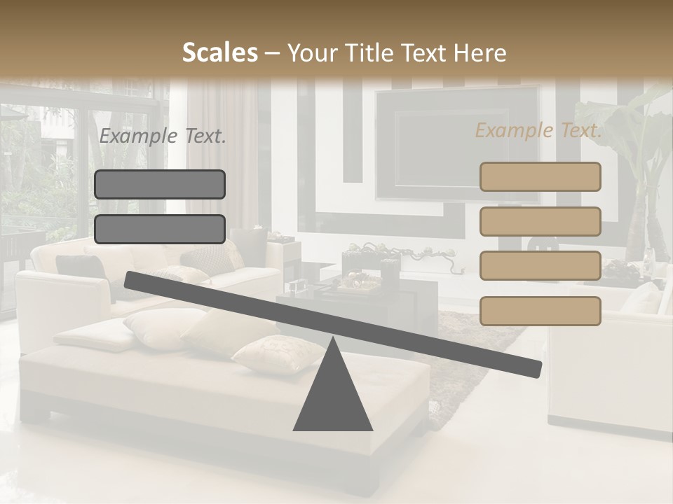 Living Plant Vase PowerPoint Template