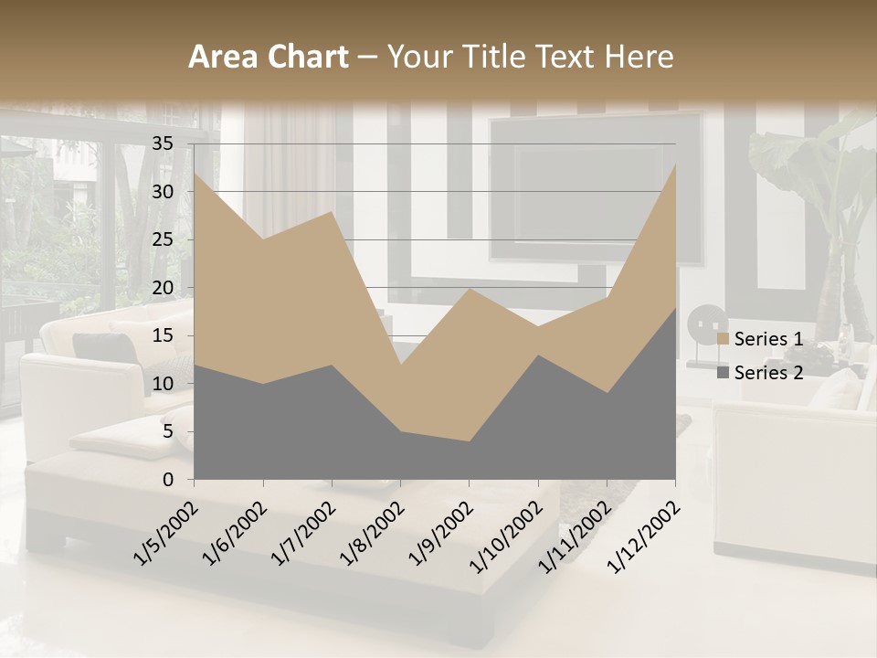 Living Plant Vase PowerPoint Template