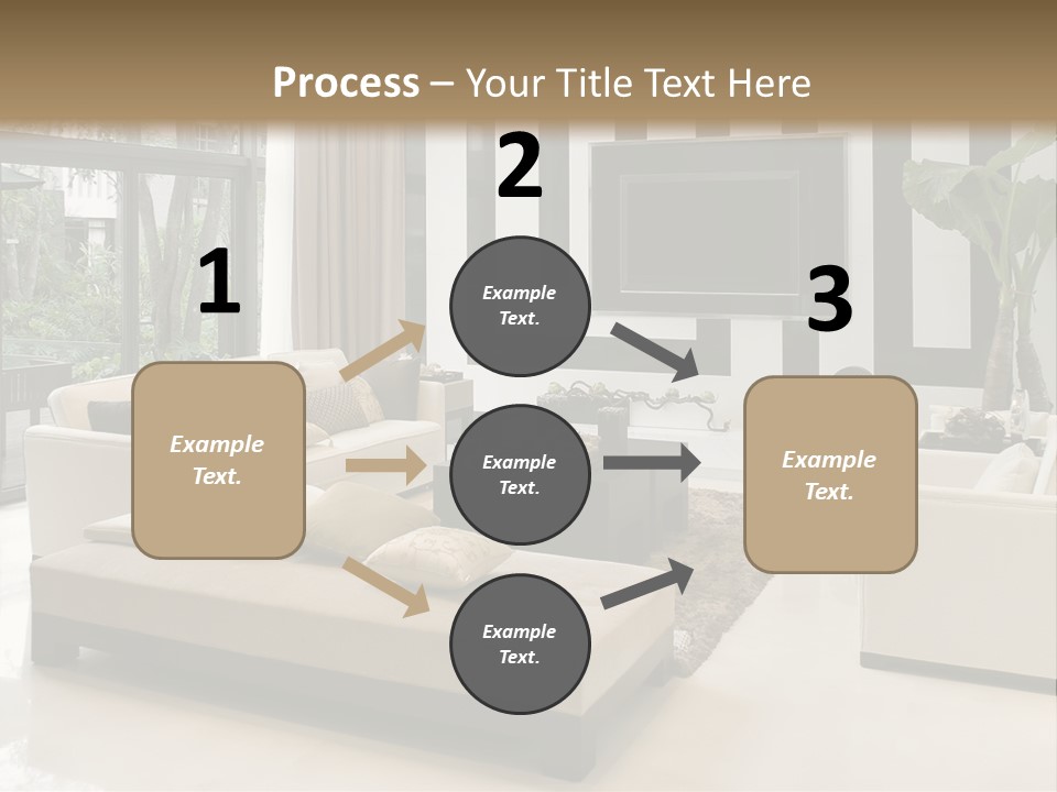Living Plant Vase PowerPoint Template