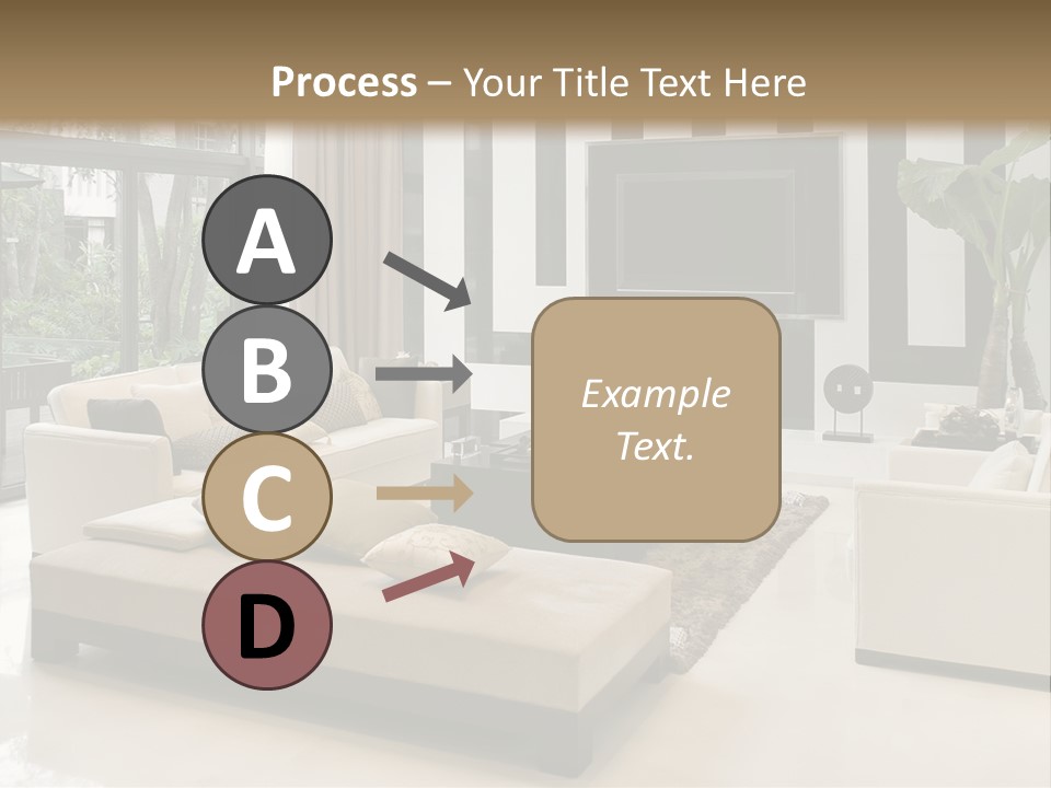 Living Plant Vase PowerPoint Template