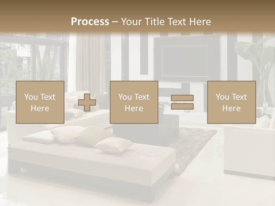 Living Plant Vase PowerPoint Template
