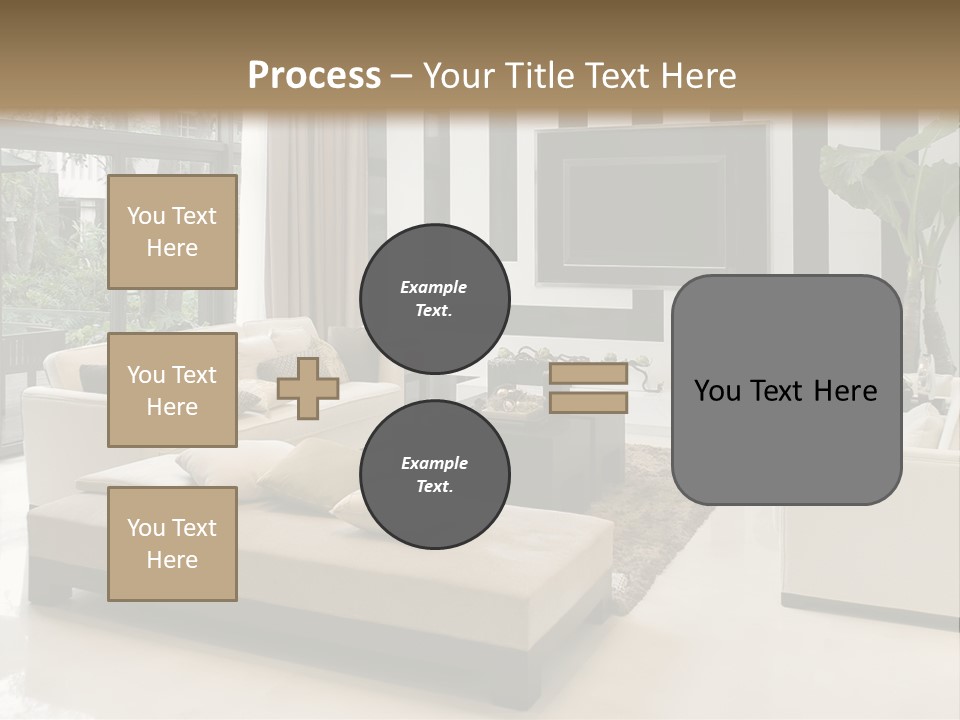 Living Plant Vase PowerPoint Template