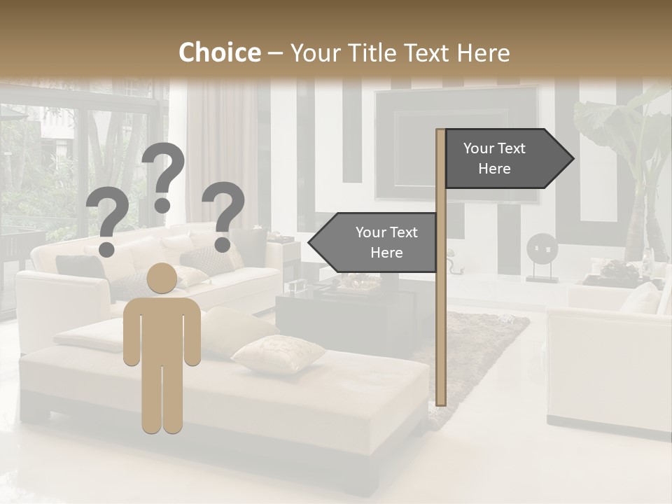Living Plant Vase PowerPoint Template