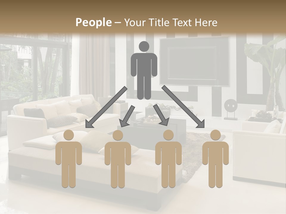 Living Plant Vase PowerPoint Template