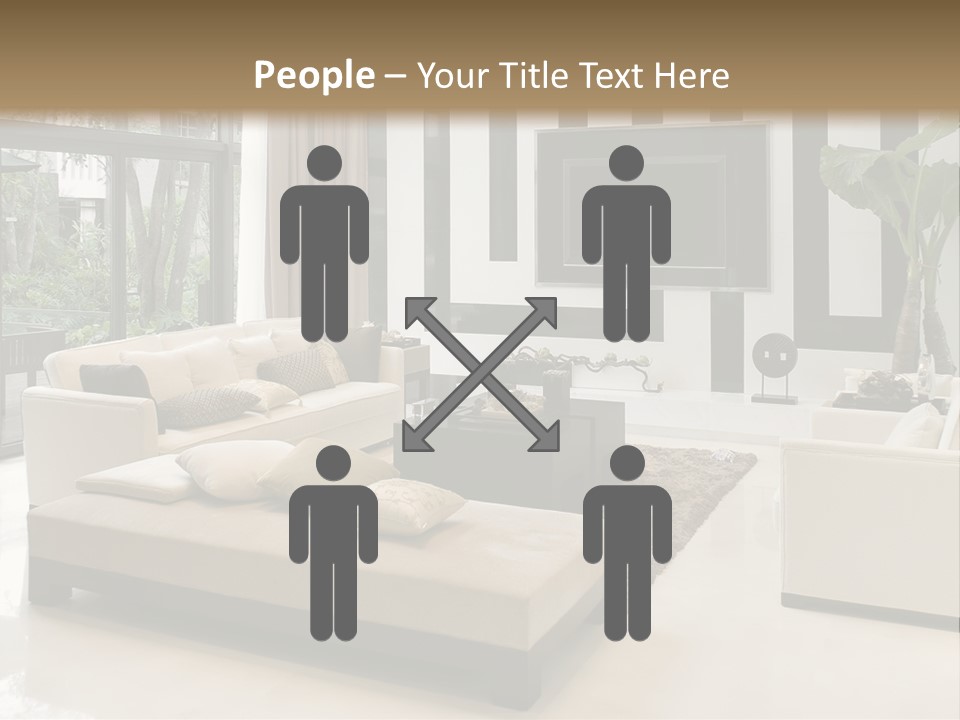 Living Plant Vase PowerPoint Template