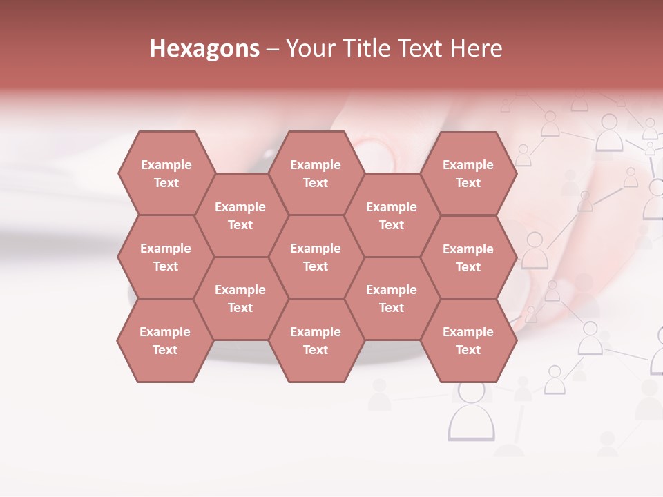 Girl Modern Keyboard PowerPoint Template