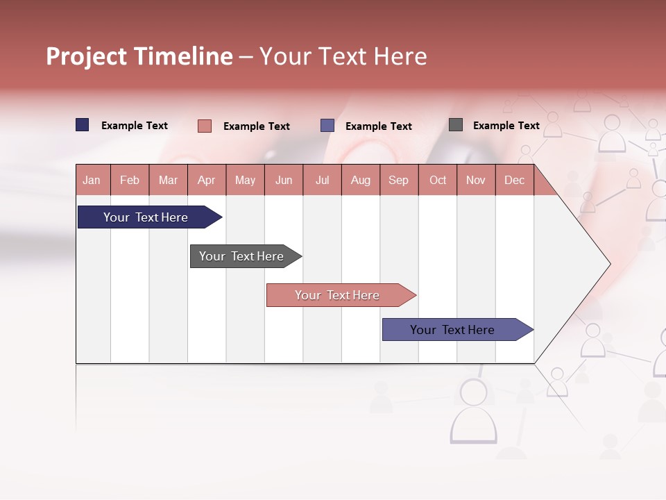 Girl Modern Keyboard PowerPoint Template