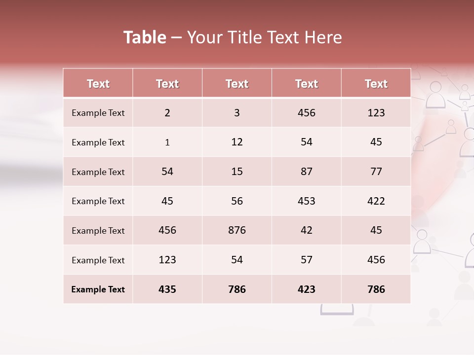 Girl Modern Keyboard PowerPoint Template