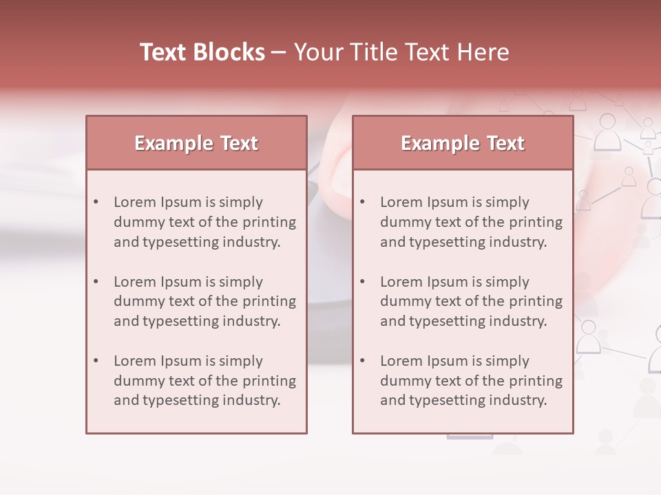 Girl Modern Keyboard PowerPoint Template