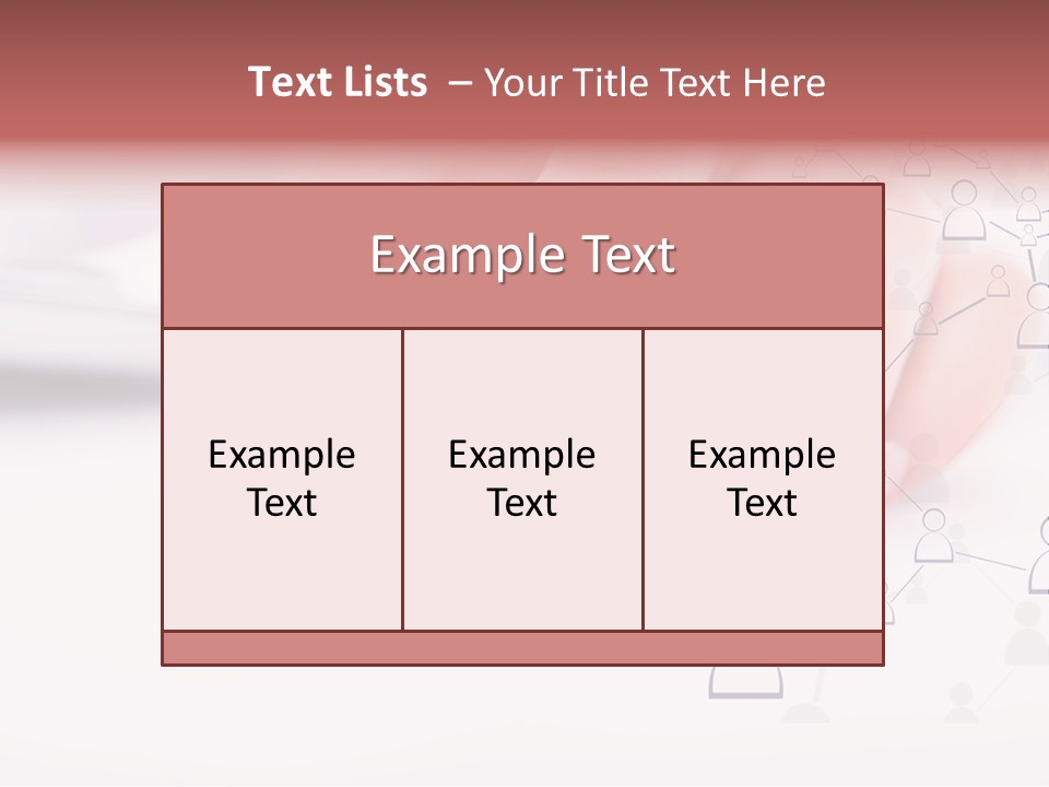 Girl Modern Keyboard PowerPoint Template