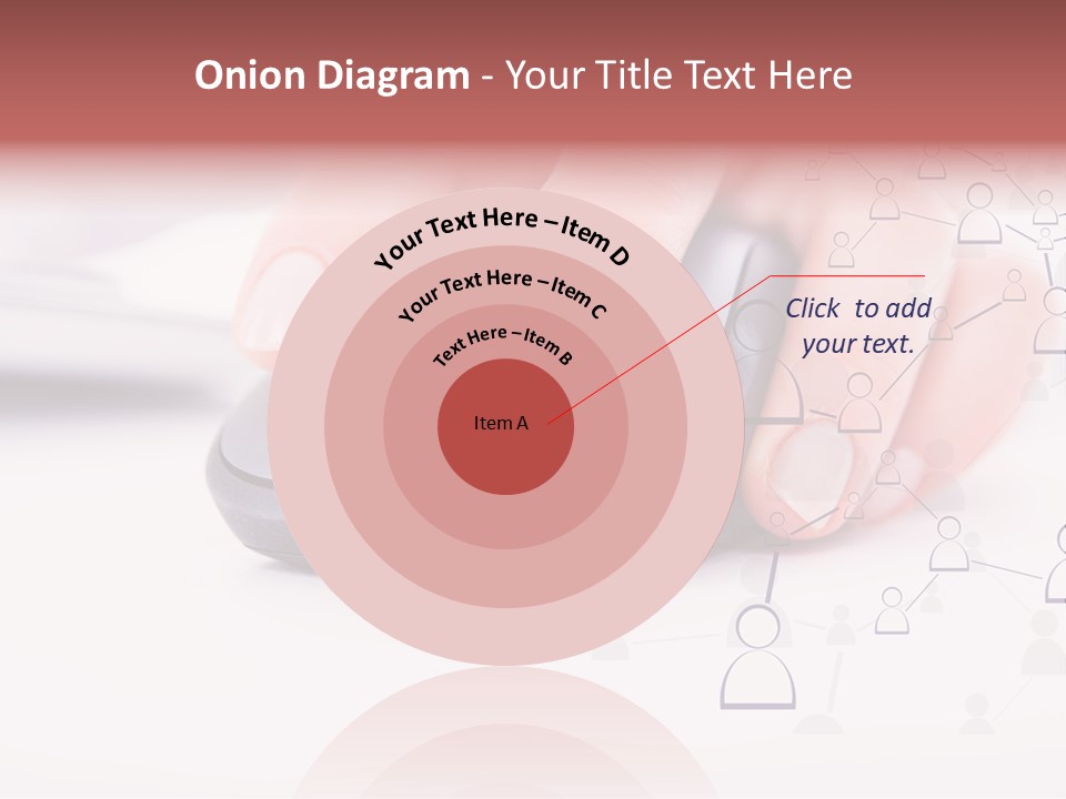 Girl Modern Keyboard PowerPoint Template