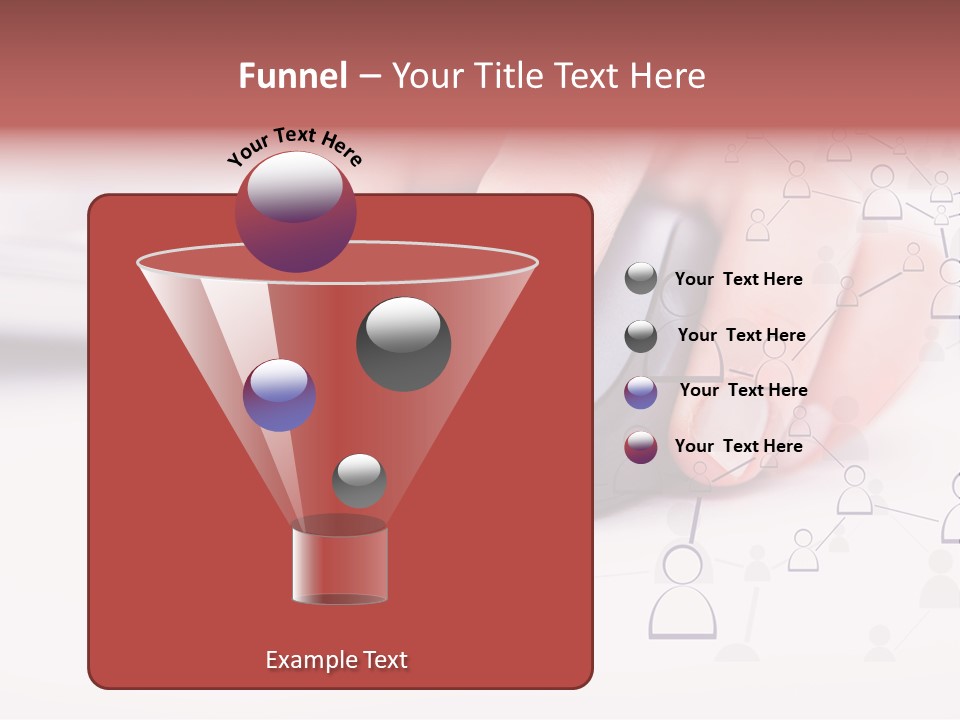 Girl Modern Keyboard PowerPoint Template