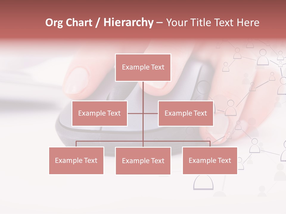 Girl Modern Keyboard PowerPoint Template