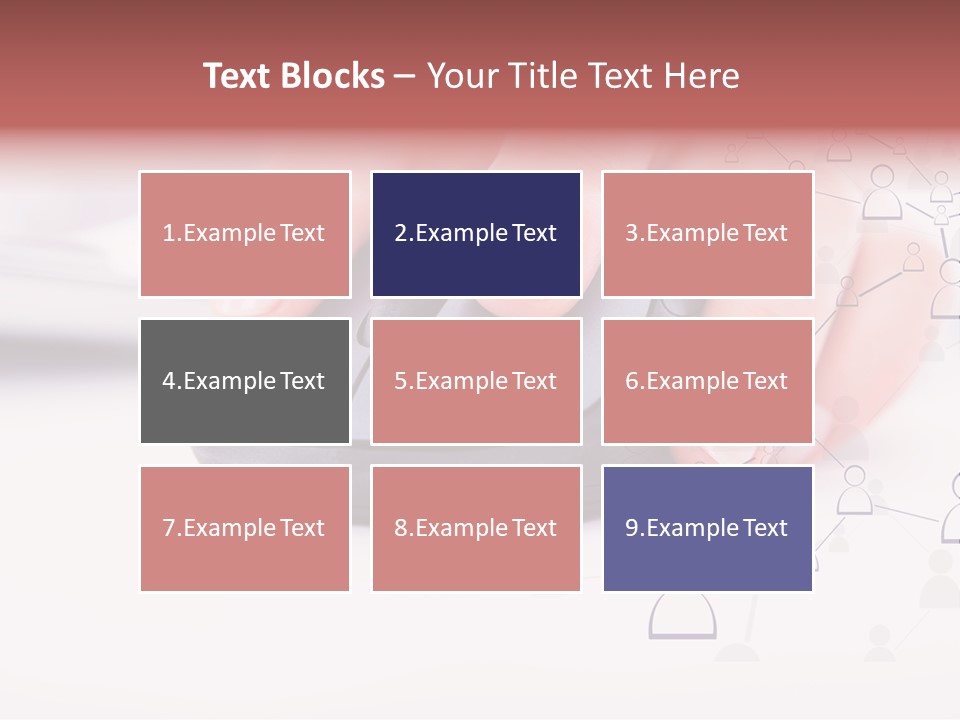 Girl Modern Keyboard PowerPoint Template