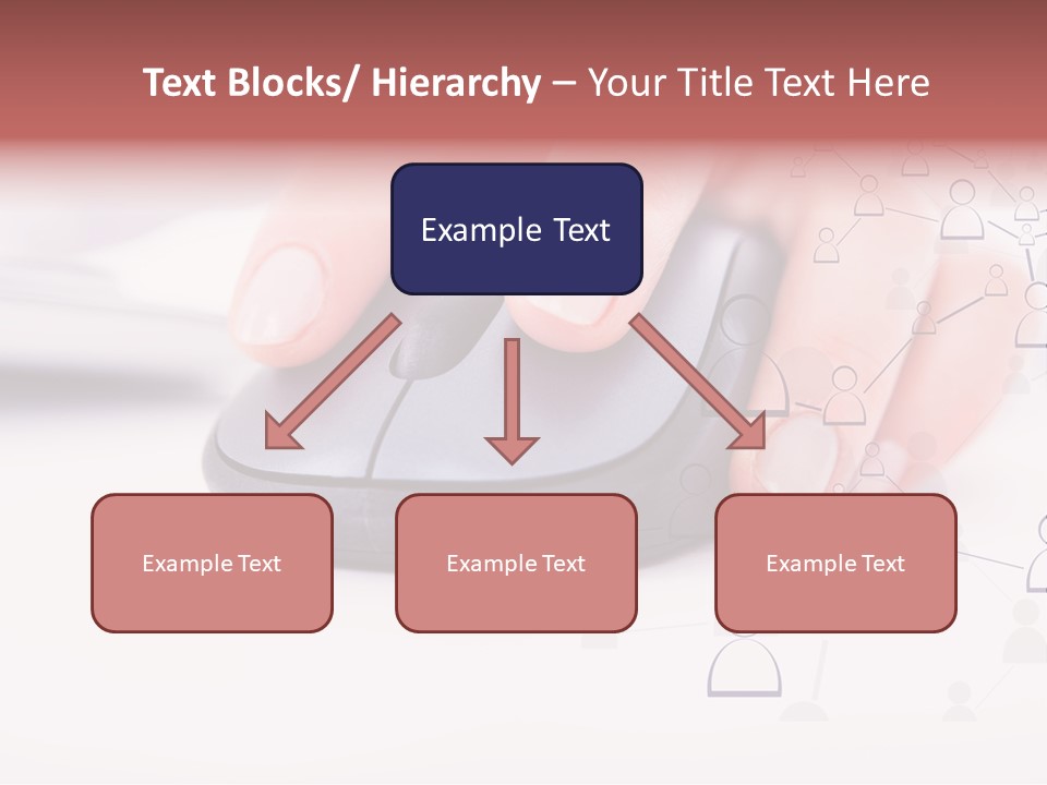 Girl Modern Keyboard PowerPoint Template