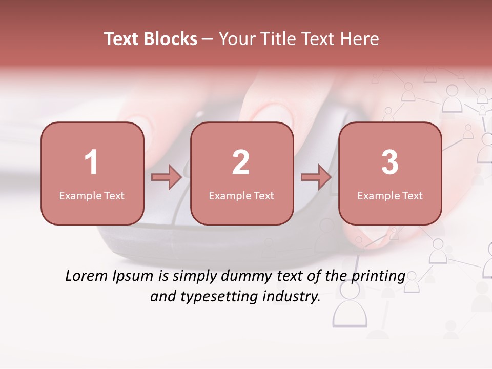 Girl Modern Keyboard PowerPoint Template