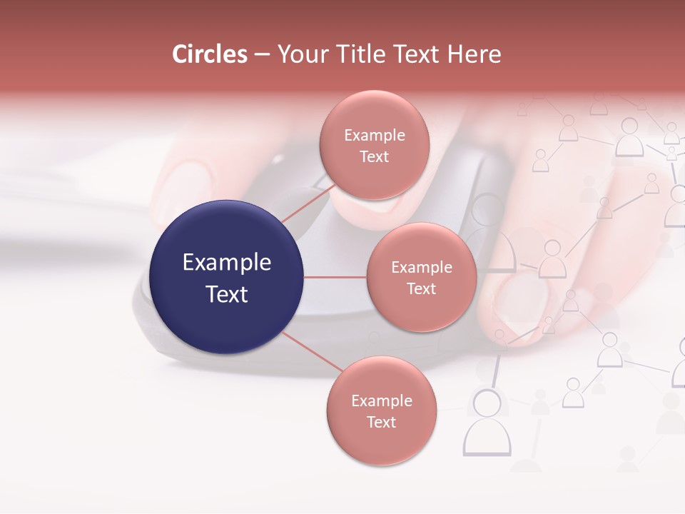 Girl Modern Keyboard PowerPoint Template