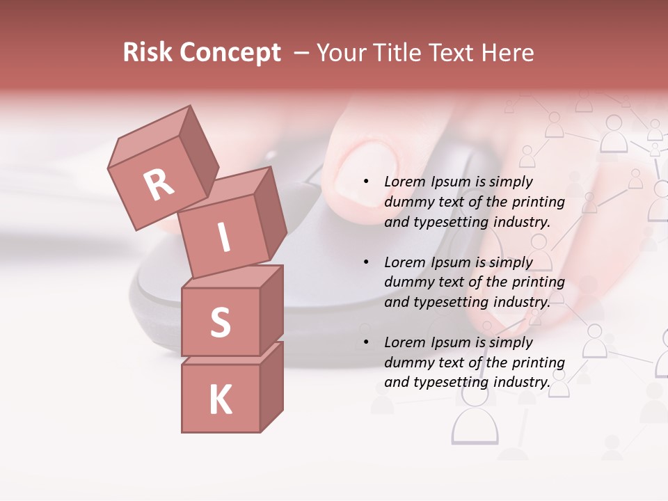 Girl Modern Keyboard PowerPoint Template