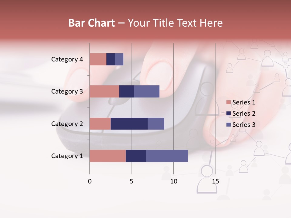 Girl Modern Keyboard PowerPoint Template