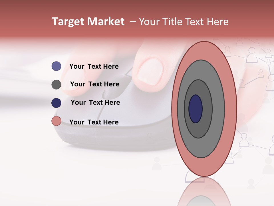 Girl Modern Keyboard PowerPoint Template