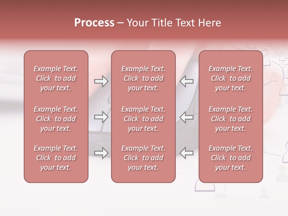 Girl Modern Keyboard PowerPoint Template