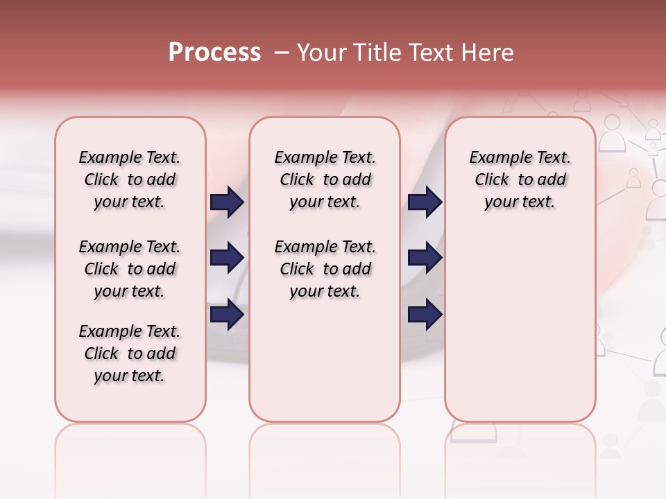 Girl Modern Keyboard PowerPoint Template