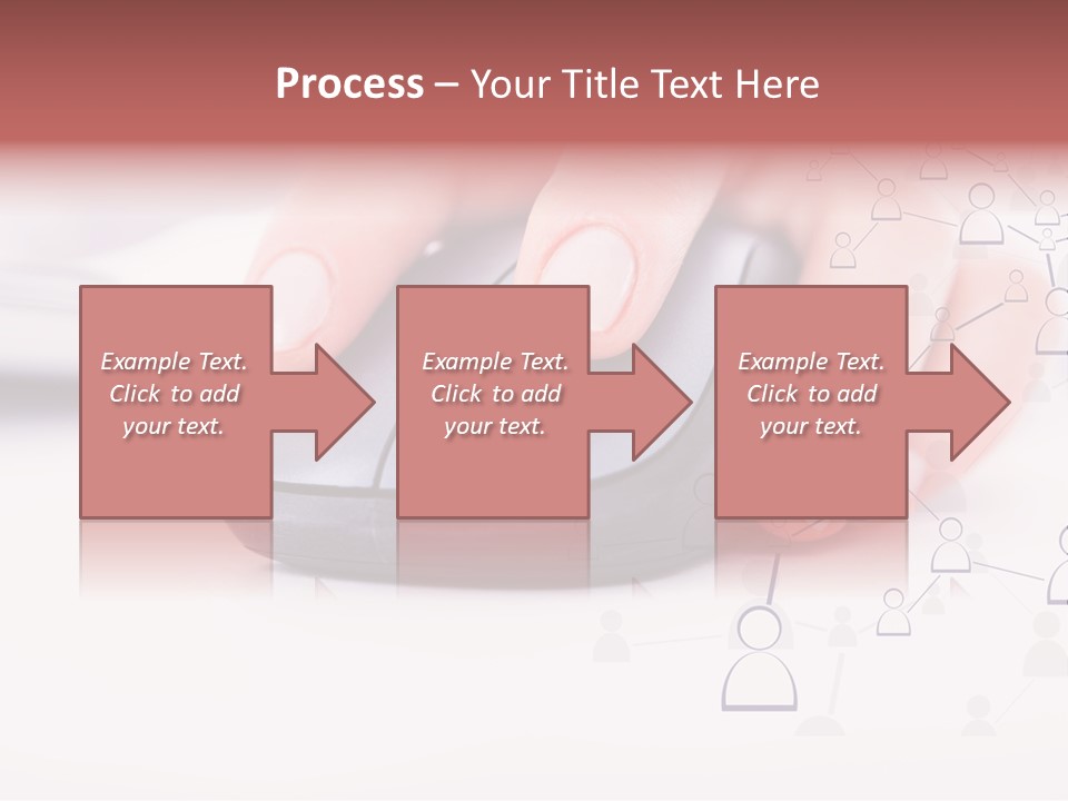 Girl Modern Keyboard PowerPoint Template