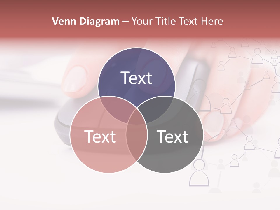 Girl Modern Keyboard PowerPoint Template