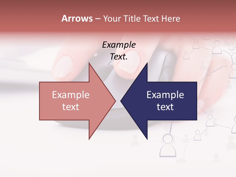 Girl Modern Keyboard PowerPoint Template