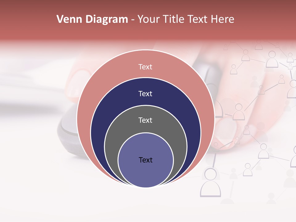 Girl Modern Keyboard PowerPoint Template